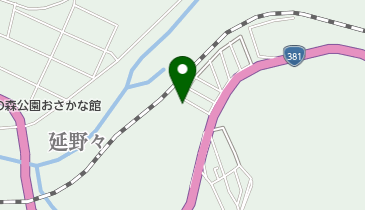 松野町森の国ふれあいセンターの地図画像