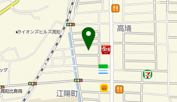 佐野屋 高知インター店の地図画像