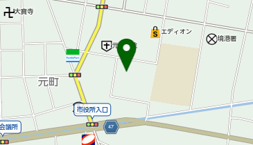 花の里の地図画像