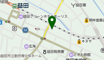 大阪パーマの地図画像