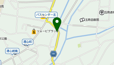 植田タンス店注文家具・修理部門の地図画像