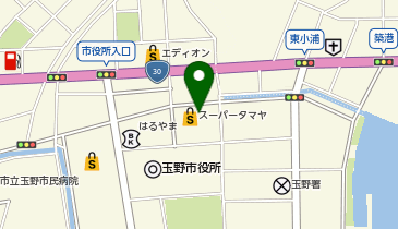 株式会社コーダ 宇野店の地図画像
