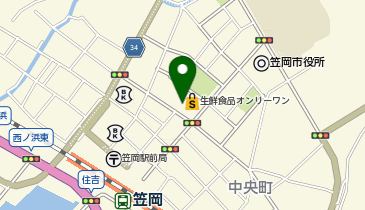 フルーツショップにしじまの地図画像