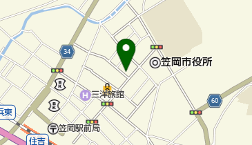ヨコタスポーツ笠岡店の地図画像