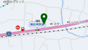 マスカット薬局 備前店の地図画像