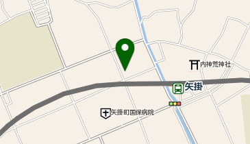 あすなろ園の地図画像