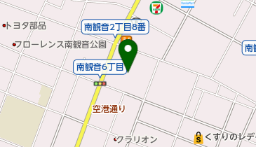 平安祭典仕出し進物課の地図画像