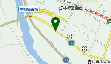 本郷有花園の地図画像