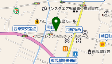 新健勝苑東広島店の地図画像