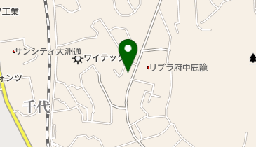 ナス動物病院の地図画像