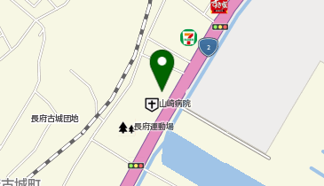 西海岸下関店の地図画像