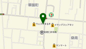 オラクル整体院の地図画像