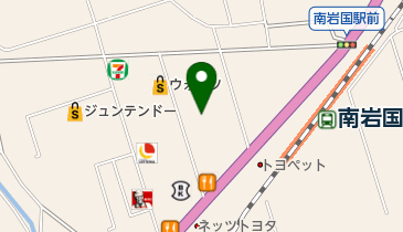 エステサロンボーテの地図画像