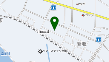 有限会社クリーン山口の地図画像