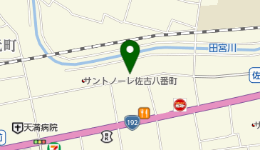 ナチュラ美容室の地図画像