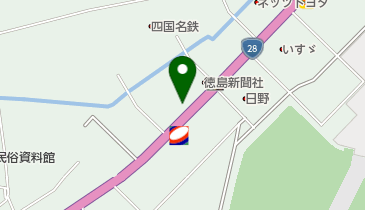 ヴィーヴル美容室松茂店の地図画像