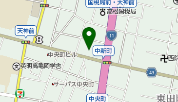 アズビル金門株式会社中四国支店四国営業所の地図画像