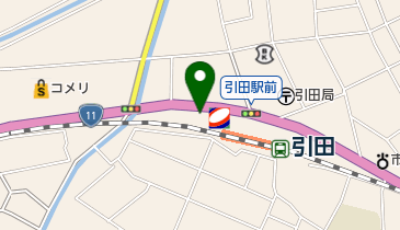 四宮自動車の地図画像