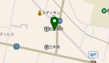 くすのき調剤薬局の地図画像