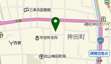 愛媛新聞 エリアサービス三津西の地図画像