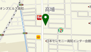 たも屋 高知インター店の地図画像