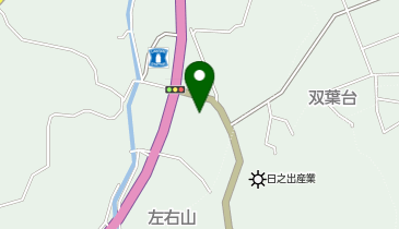 グループホーム左右山の地図画像