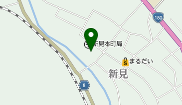 岡山県建設労働組合新見支部の地図画像