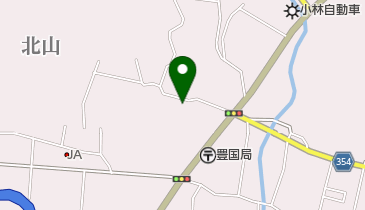 美作市 豊国公民館の地図画像