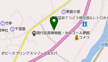 美作市 湯郷地域交流センター 湯郷支館の地図画像