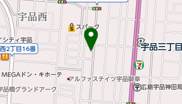 ヘアーサロン・シャープの地図画像