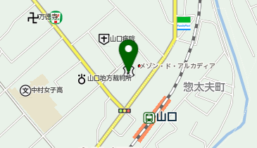 ワイエム証券株式会社山口支店の地図画像