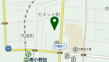 山陽小野田市地域職業相談室の地図画像