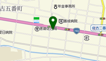 東洋羽毛中四国販売株式会社徳島営業所の地図画像