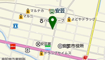 横田水道設備の地図画像