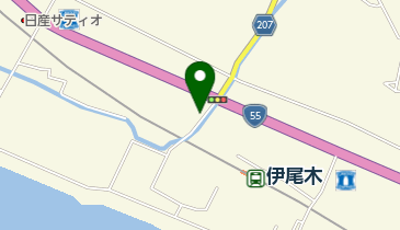 森東のさんぱつやの地図画像