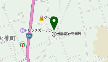 塩冶第4学童クラブの地図画像