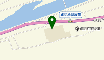高梁市役所 成羽学童保育の地図画像