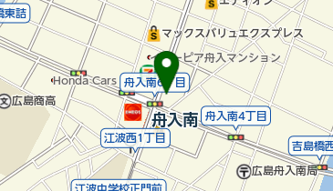 大江塾 舟入校の地図画像