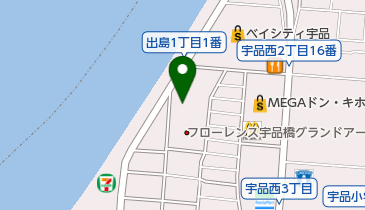 スーパーハリウッドアルファーの地図画像