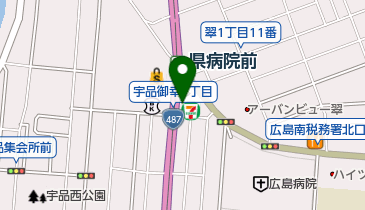 ホープ薬局の地図画像