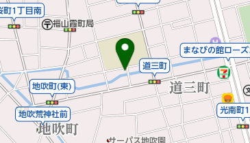 熱帯魚・海水魚のみつい園の地図画像
