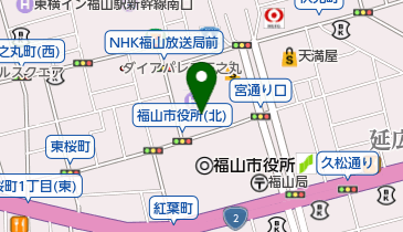 広島入国管理局福山出張所の地図画像