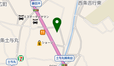RCC-MEGA西条店カーランドサファリの地図画像