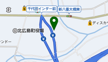 北広島町観光協会の地図画像