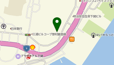 株式会社山口銀行 やまぎん史料館の地図画像