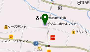 マナベスポーツ&ステーショナリーの地図画像