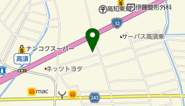 川添鍼灸接骨院の地図画像