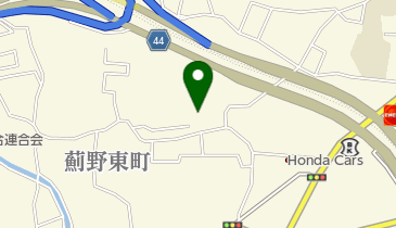 あざみの鍼灸院の地図画像