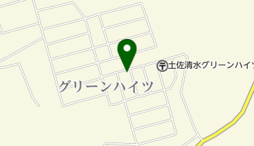 グリーンハイツ区長場の地図画像