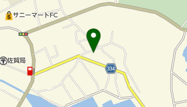 天理教 佐賀浦分教会の地図画像